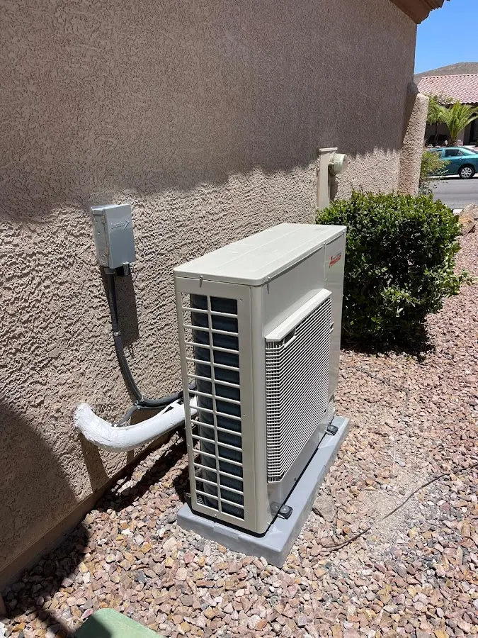 Residential air conditioning condenser unit in Port Arthur